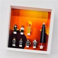 Display frame case for Lego Dune Atreides Ornithopter minifigures 10327 27cm