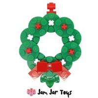 LEGO Christmas Wreath / Cake Topper / Xmas Tree Decoration / NEW Seasonal A15