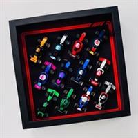 Display frame for Lego Formula One F1 Series Collectible Race Cars 71049 27cm