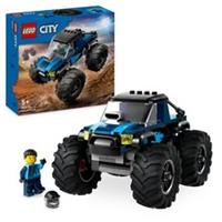 LEGO City Blue Monster Truck Toy for 5 Plus Year Old Boys & Girls Vehicle Set...