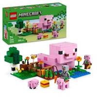 LEGO Minecraft The Baby Pig House Building Toy - Farm Animal Set Includes a F...