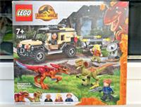 LEGO 76951 JURASSIC WORLD PYRORAPTOR & DILOPHOSAURUS TRANSPORT RETIRED PLAYSET
