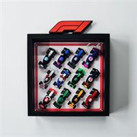 Display frame for Lego Formula One F1 Minifigures Series Race Cars 71049 27cm