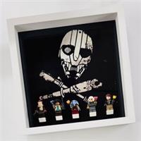 Display Frame for Lego Star Wars Minifigure Skeleton Crew 75374 Onyx Cinder 27cm
