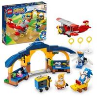 LEGO Sonic the Hedgehog 6+ Tails Workshop and Tornado Plane Set 76991