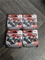 Lego 71049 Formula 1 Collectible Race Cars X 4