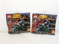 LEGO Star Wars: Anakin's Jedi Interceptor (30244) X2 New & Sealed