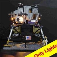 LED Light Kit for Lego 10266 Creator NASA Apollo 11 Lunar Lander Blocks Set UK