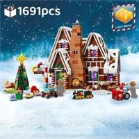 MOC Gingerbread House - Building Blocks Creator Expert - 1691 pcs UK Fast