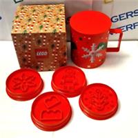 Lego Holiday Mug & Cookie Stamper set 5008259 - Gift Boxed - Online exclusive