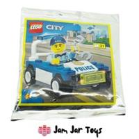 LEGO City Policeman with Car Polybag NEW Sealed Minor Foil Damage 952201 RBB
