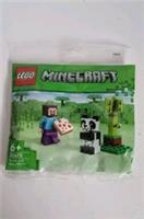 LEGO 30672 Minecraft Steve & Baby Panda Polybag NEW 2025 | Sealed New