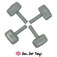 LEGO Marvel Thor Hammers 4x NEW Avengers Super Hero Minifigure Weapon W19