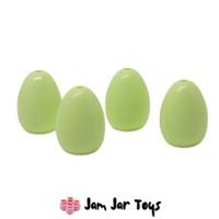 LEGO Dinosaur Eggs Minifigure Food 4x NEW Yellowish Green Pieces A119