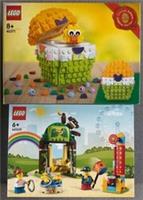 2 NEW SEALED LEGO PROMOTIONAL SETS - 40371 EASTER EGG & 40529 AMUSEMENT PARK
