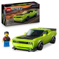 LEGO Speed Champions Dodge Challenger SRT Hellcat Sports Car Toy - Car Model ...