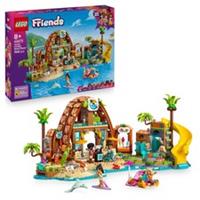 LEGO Friends Family Holiday Beach Resort Toy with 6 Mini Dolls, plus Turtle ...