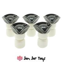 LEGO Tricorn Hats 5x NEW Black Pirate Pirates of the Caribbean Pieces HG6