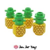 LEGO Pineapples 4x NEW Food Fruit Friends City Kitchen Pieces A10