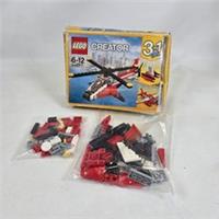 LEGO CREATOR: Air Blazer (31057) 3 in 1 Lego Complete set helicopter, boat plane