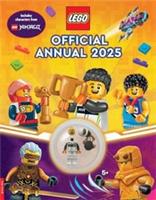 LEGO Books Official Annual 2025 (with Race Driver Minifig) - Brand New | Sealed
