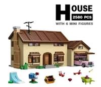 MOC 71006 The Simpsons House with 6 Figures Replica Building Blocks 2523pcs