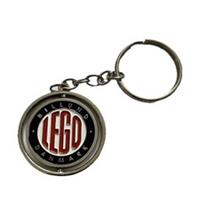 ? LEGO VIP Retro Spinning 1950 Logo Keychain Keyring 5007093 Brand New Sealed