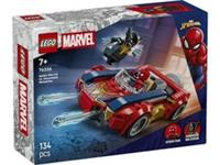 LEGO 76336 Spider-Man Car vs Venomized Wolverine