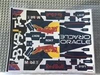 Lego Technic STICKER SHEET 1 ONLY for 42206 Oracle Red Bull Racing RB20 F1 Car