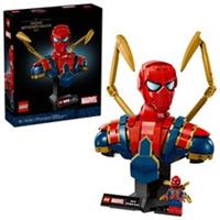 LEGO Marvel 76326 Iron Spider-Man Bust Set for Adults