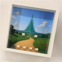 Display frame case for Lego Wicked Bookends 75691 Minifgures 27cm