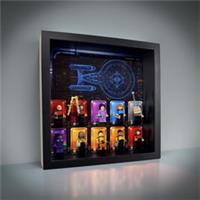 Display frame case for Lego Star Trek 10356 USS Enterprise Minifgures 27cm