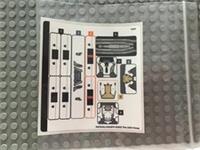 Lego Horizon STICKER SHEET ONLY for Set 76989 Horizon Forbidden West Tallneck
