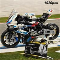 Racing Motorbike 1920Pcs MOC 42130 88817 Technical Building Bike NEW NO BOX