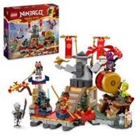 LEGO NINJAGO Tournament Battle Arena Set 71818 with 6 Minifigures Kai Jay Sora