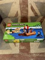 LEGO Minecraft The Pirate Ship Voyage Building Toy Set 21259 Retired New Sealed