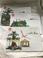 LEGO INSTRUCTIONS ONLY for Set 10354 LORD OF THE RINGS ' THE SHIRE ' - NEW !