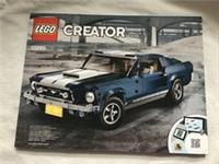 LEGO INSTRUCTIONS ONLY for Set 10265 Ford Mustang - NEW !!