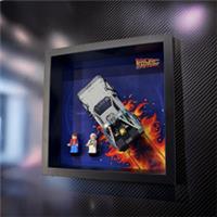 Display frame for Lego Speed Champions Back To The Future Time Machine 77256