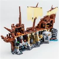 MOC 2912 Building Blocks The Goonies Pirate Ship Treasure Hunt Vessel w/ Figures
