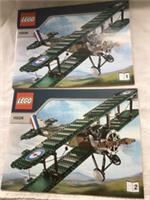 LEGO INSTRUCTIONS ONLY for Set 10226 Sopwith Camel - NEW !!