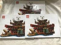 LEGO INSTRUCTIONS ONLY for Set 75640 The Baratie Floating Restaurant - NEW !!