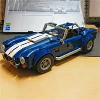 NEW MOC 10357 Shelby Cobra 427 S/C Building Blocks Icons 1241pcs Replica