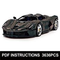 Ferrari Daytona YELLOW SP3 Blocks Technic 3778pcs (42143) | SPECIAL LIMITED ITEM