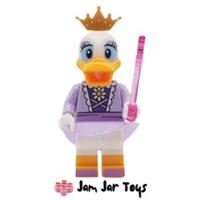 LEGO Daisy Duck Minifigure Lavender Dress Crown Disney NEW 10780 DIS079 R416