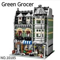 New Green Grocer Creator Expert 10185 MOC 2552pcs Plus 4 Figures & Manual | UK