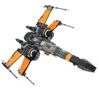 Star Wars Poe's X-Wing Fighter (75102) - 717PCS Building Blocks with 4 Figures