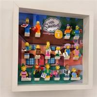 Display frame For Lego Simpsons Series 2 minifigures case 27cm 71009