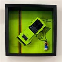 Display frame case for Lego Speed Champions 77237 Dodge Challenger SRT Hellcat