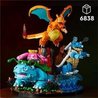 Pokemon 72153 Venusaur, Charizard and Blastoise | ⭐ LIMITED OFFER MOC ITEM⭐